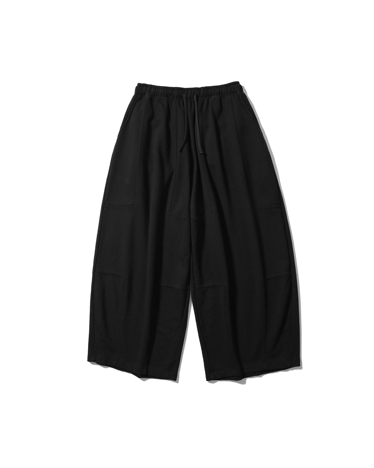 拼接氣球版型衛褲（黑色）