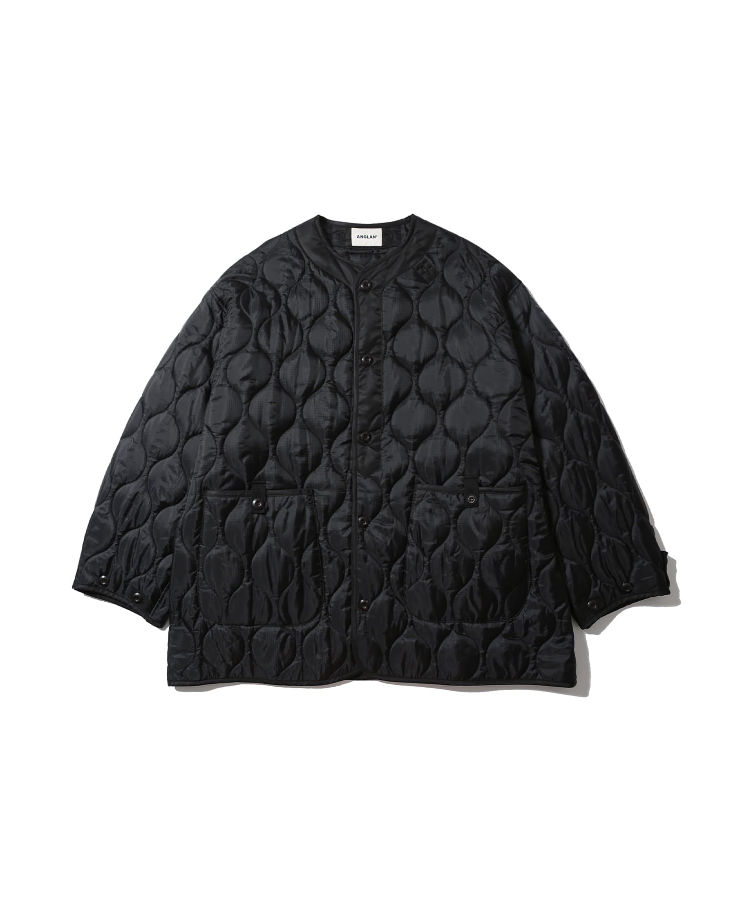絎縫內裡外套（黑色）