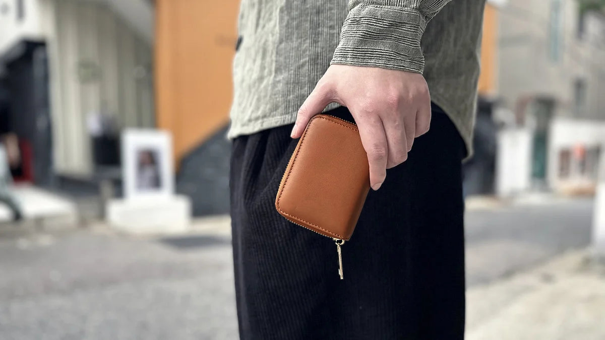 韓製真皮【Max Wallet 超容短夾】金棕色