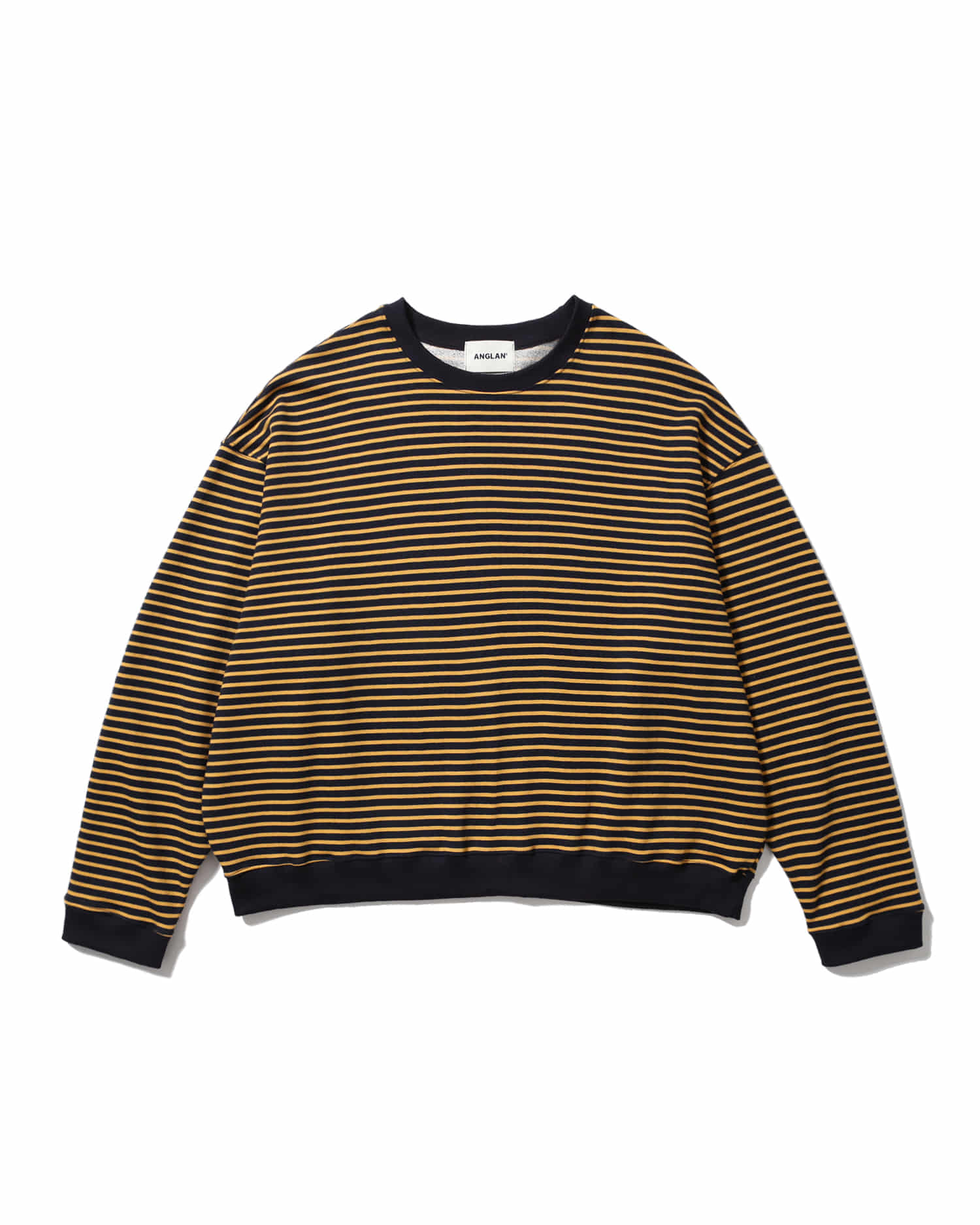 黃色條紋休閒衛衣